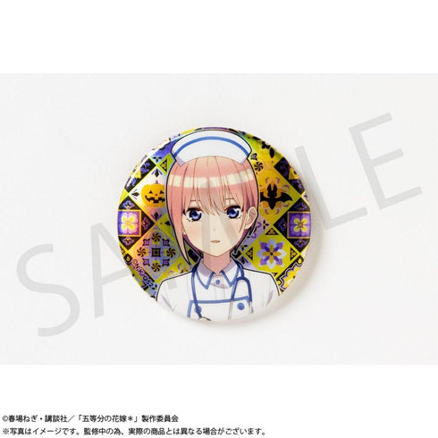 『五等分の花嫁*』ホログラム57mm缶バッジ 中野一花