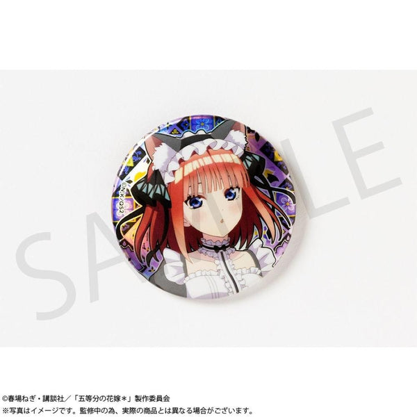 『五等分の花嫁*』ホログラム57mm缶バッジ 中野二乃
