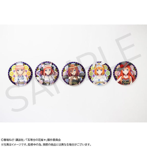 『五等分の花嫁*』トレーディングホログラム100mm缶バッジ【BOX】