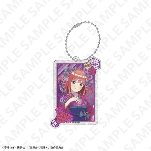 『五等分の花嫁*』グリッターアクリルチャーム 中野二乃