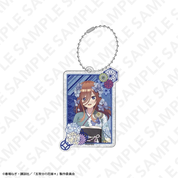 『五等分の花嫁*』グリッターアクリルチャーム 中野三玖