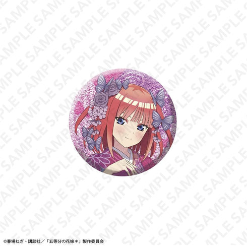 『五等分の花嫁*』グリッター57mm缶バッジ 中野二乃