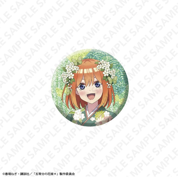 『五等分の花嫁*』グリッター57mm缶バッジ 中野四葉