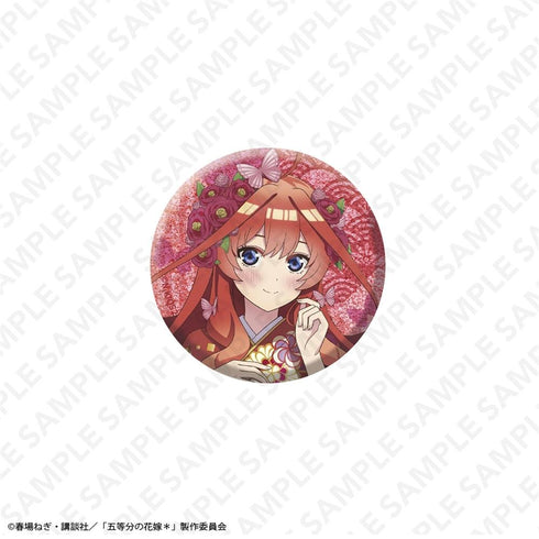 『五等分の花嫁*』グリッター57mm缶バッジ 中野五月