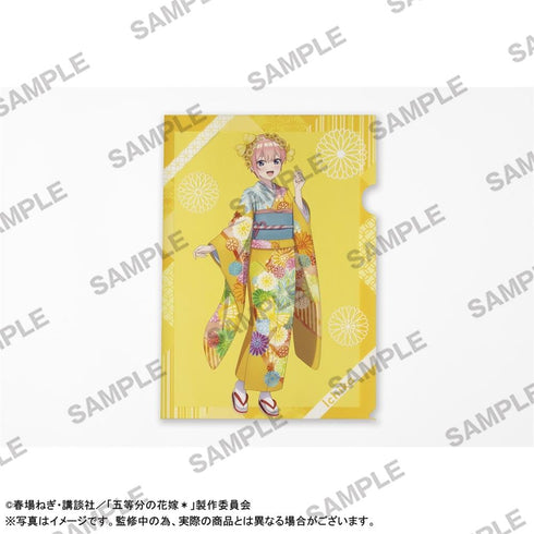 『五等分の花嫁*』A4クリアファイル 振袖Ver. 中野一花