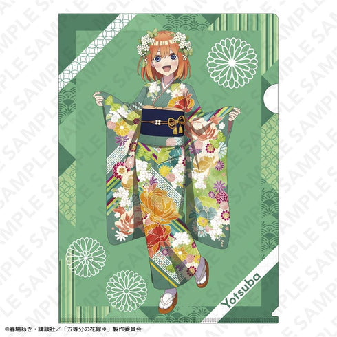 『五等分の花嫁*』A4クリアファイル 振袖Ver. 中野四葉