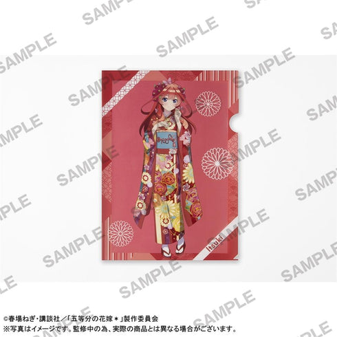 『五等分の花嫁*』A4クリアファイル 振袖Ver. 中野五月