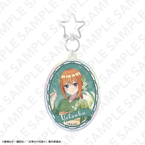 『五等分の花嫁*』オーロラアクリルキーホルダー 中野四葉