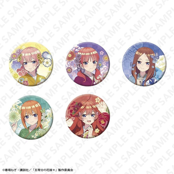 『五等分の花嫁*』トレーディングオーロラ75mm缶バッジ【BOX】