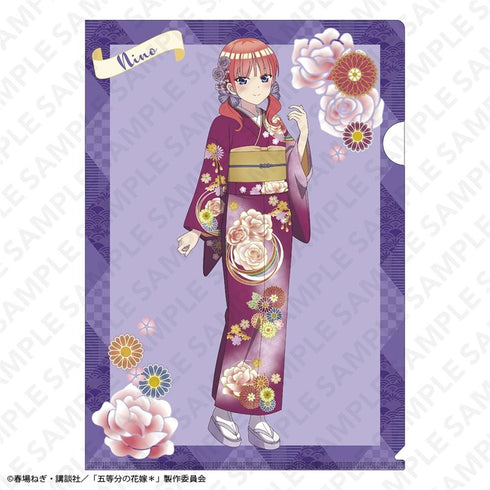 『五等分の花嫁*』オーロラA4クリアファイル 中野二乃