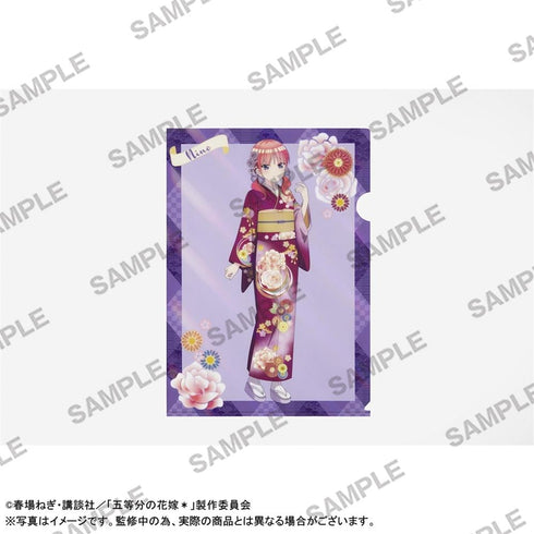『五等分の花嫁*』オーロラA4クリアファイル 中野二乃