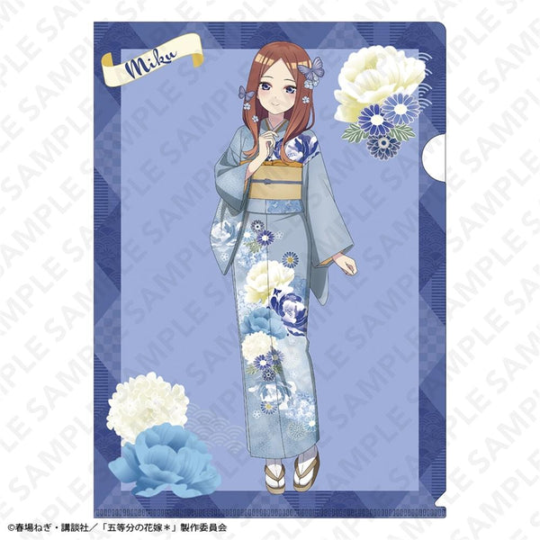 『五等分の花嫁*』オーロラA4クリアファイル 中野三玖