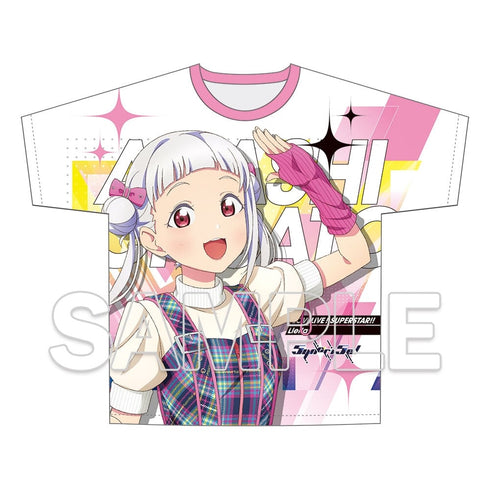 『ラブライブ!スーパースター!!』フルグラフィックTシャツ Ver.心・技・体!極上大冒険!! 嵐 千砂都