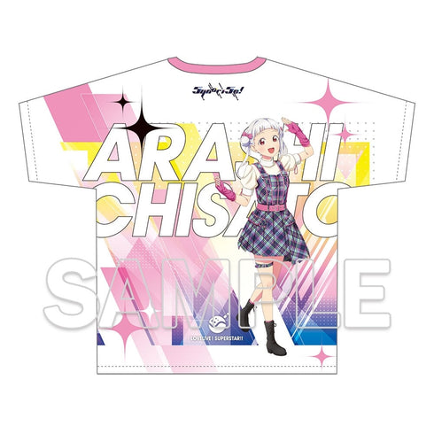 『ラブライブ!スーパースター!!』フルグラフィックTシャツ Ver.心・技・体!極上大冒険!! 嵐 千砂都