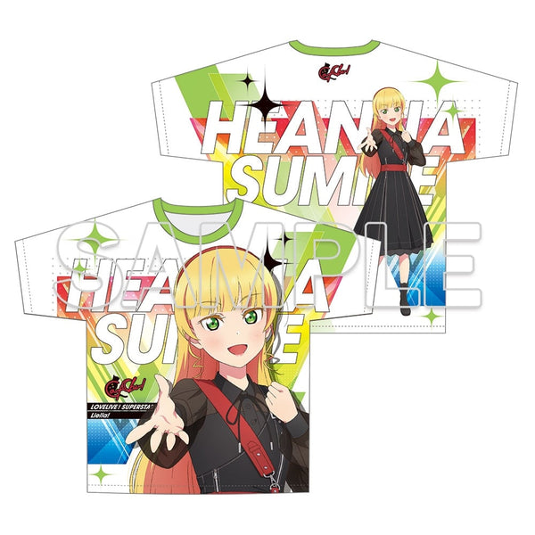 『ラブライブ!スーパースター!!』フルグラフィックTシャツ Ver.心・技・体!極上大冒険!! 平安名 すみれ