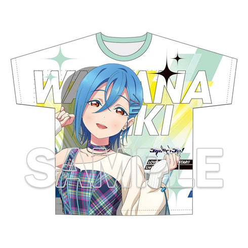 『ラブライブ!スーパースター!!』フルグラフィックTシャツ Ver.心・技・体!極上大冒険!! 若菜 四季