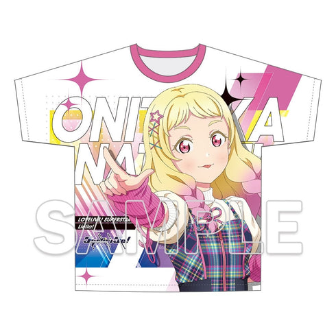 『ラブライブ!スーパースター!!』フルグラフィックTシャツ Ver.心・技・体!極上大冒険!! 鬼塚 夏美