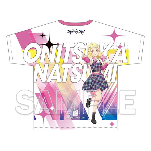 『ラブライブ!スーパースター!!』フルグラフィックTシャツ Ver.心・技・体!極上大冒険!! 鬼塚 夏美