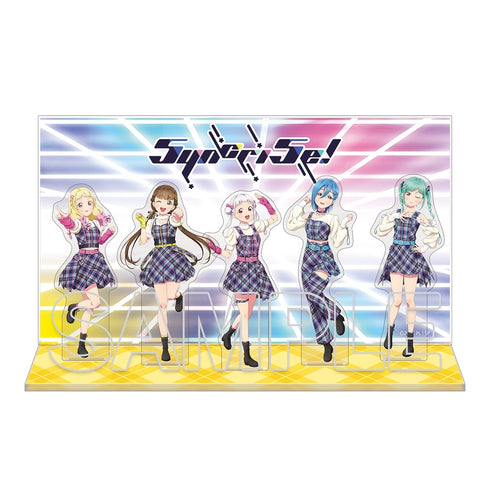 『ラブライブ!スーパースター!!』アクリルジオラマ Ver.心・技・体!極上大冒険!! ~5yncri5e!~