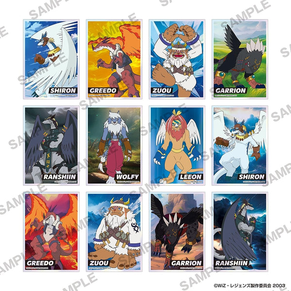 『レジェンズ 甦る竜王伝説』オーロラアクリルカードA【BOX】