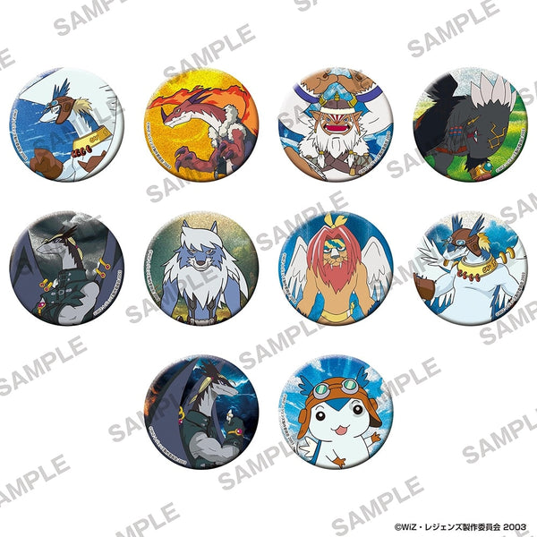 『レジェンズ 甦る竜王伝説』キラキラ缶バッジ【BOX】