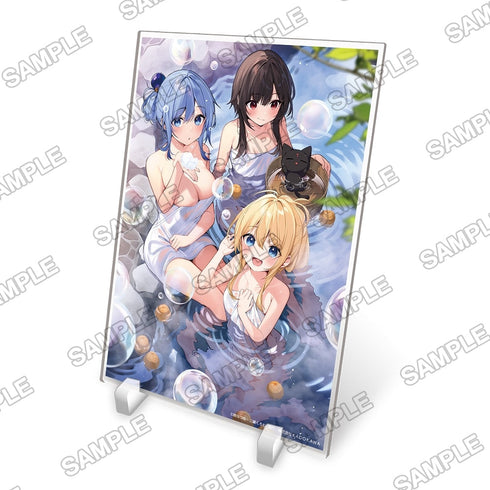 『この素晴らしい世界に祝福を!』~温泉でゆったり~ A5アクリルパネル
