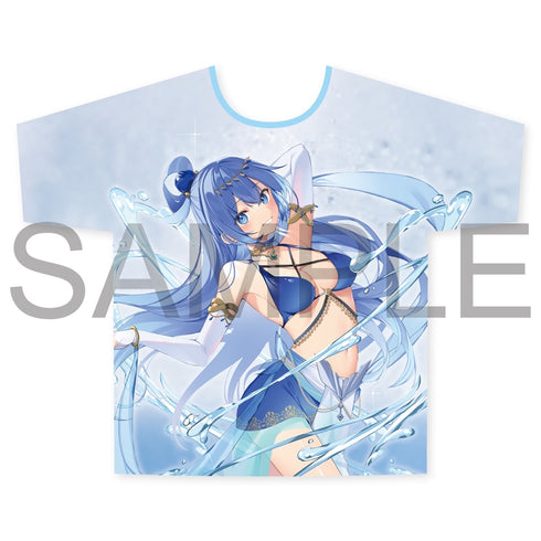 『この素晴らしい世界に祝福を!』フルグラTシャツ アクア 記念衣装ver.