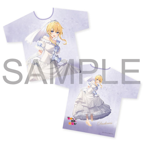 『この素晴らしい世界に祝福を!』フルグラTシャツ ダクネス 記念衣装ver.