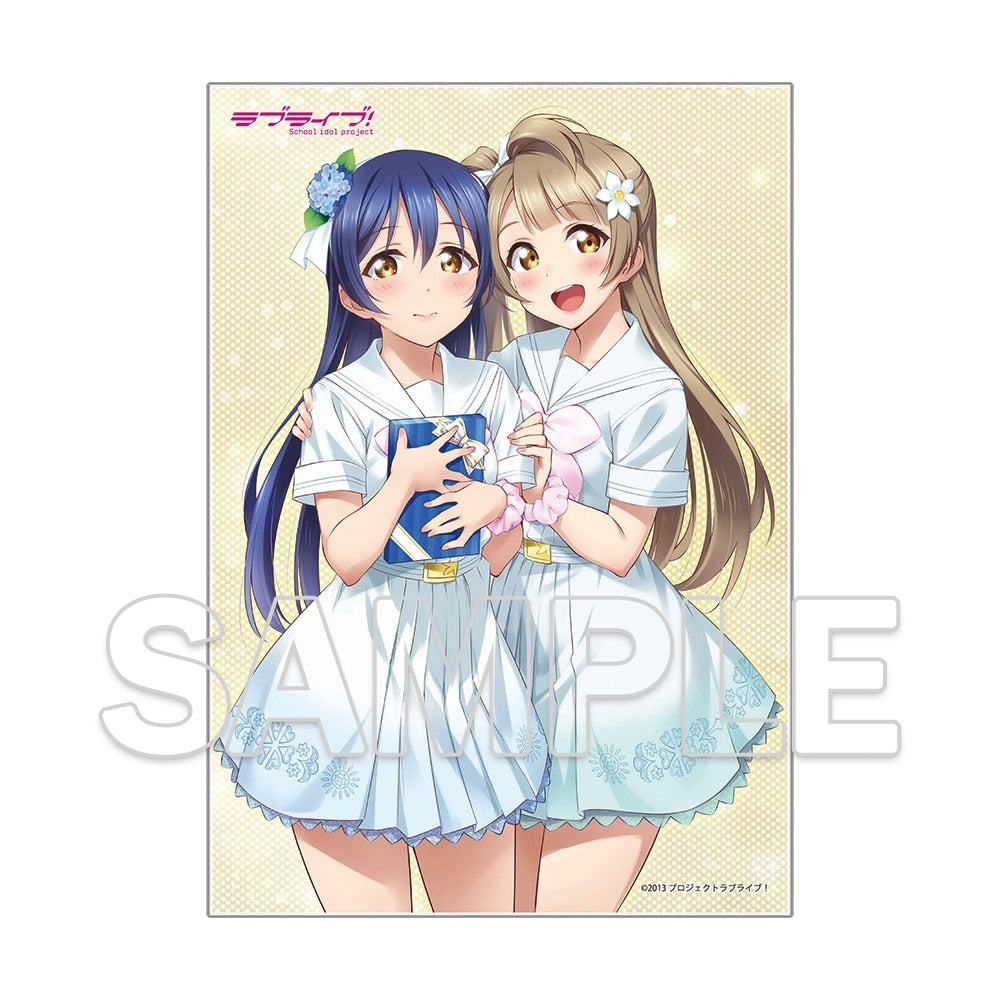海未ことりサインあり　WS ラブライブμ's２年生デッキ ラブライブ!』ラブライブ!シリーズ アクリルスタンド μ's ことり&海未