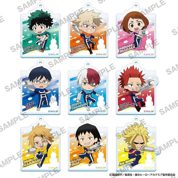 『僕のヒーローアカデミア』アクリルキーホルダー サバイバル雪合戦ver.【BOX】