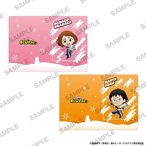 『僕のヒーローアカデミア』A4クリアファイル2枚セット サバイバル雪合戦ver. 麗日お茶子・瀬呂範太