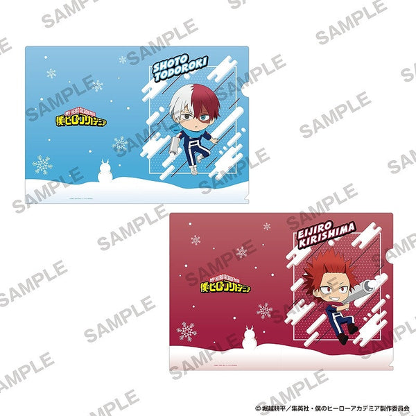 『僕のヒーローアカデミア』A4クリアファイル2枚セット サバイバル雪合戦ver. 轟焦凍・切島鋭児郎