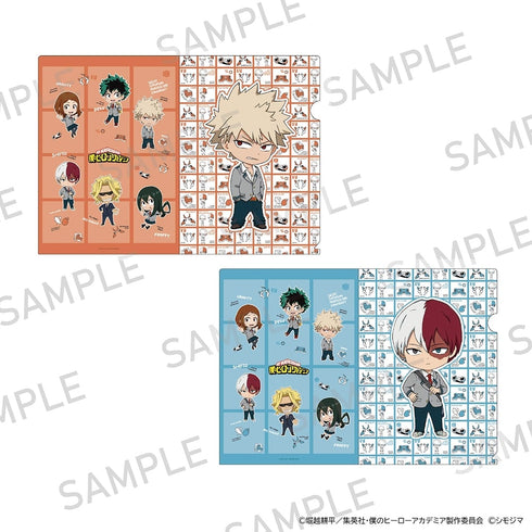 『僕のヒーローアカデミア』A4クリアファイル2枚セット シモジマコラボver. 爆豪勝己・轟焦凍