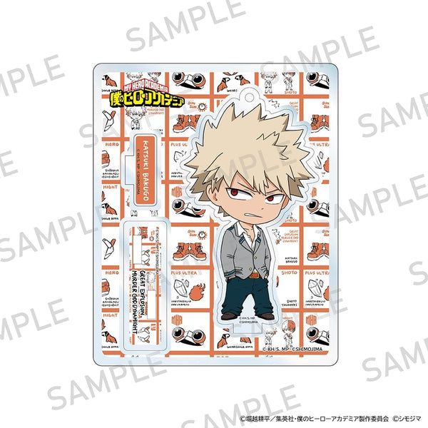 『僕のヒーローアカデミア』アクリルスタンド シモジマコラボver. 爆豪勝己