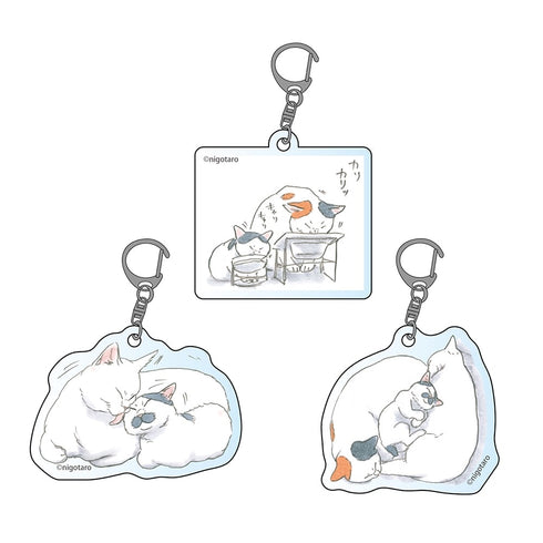 『拾い猫のモチャ』アクリルキーホルダー A