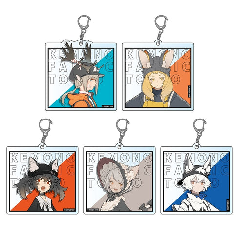 『KEMONO FABRIC TOKYO(Illustrator:モグモ)』アクリルキーホルダー JUMPY