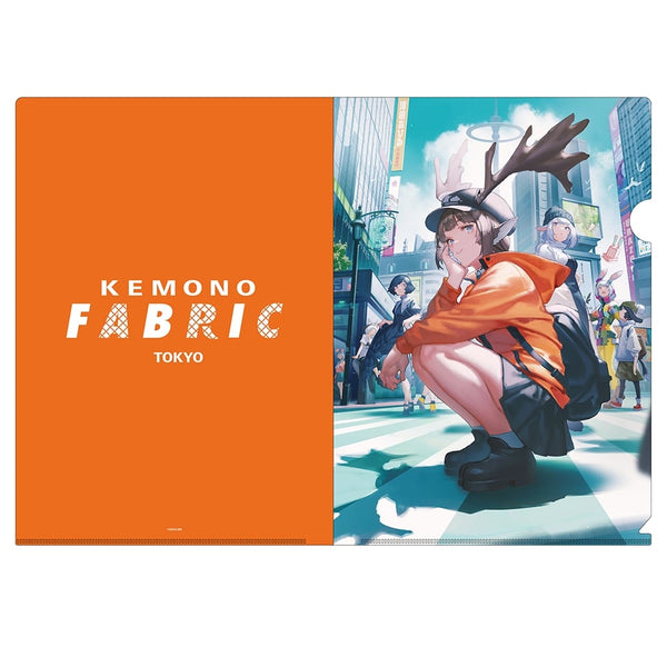 『KEMONO FABRIC TOKYO(Illustrator:モグモ)』クリアファイル