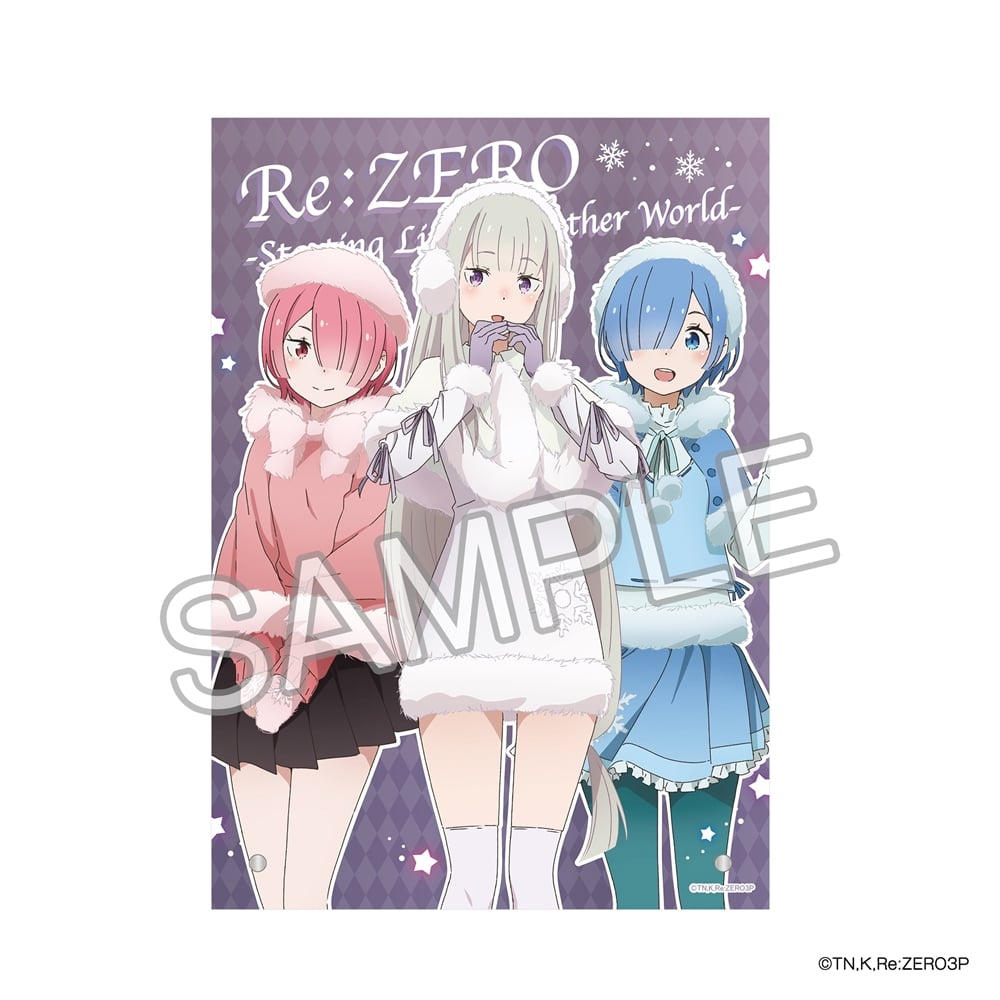Re:ゼロから始める異世界生活』きらきらアクリルパネル Winter ver