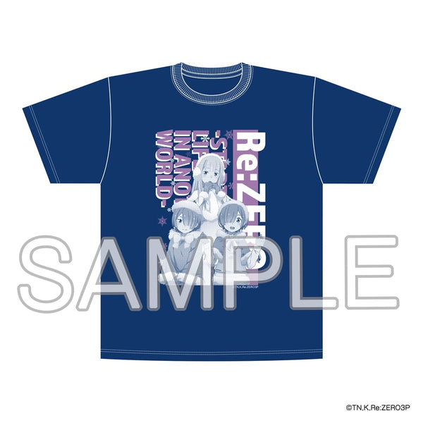 『Re:ゼロから始める異世界生活』Tシャツ Winter ver. XXL