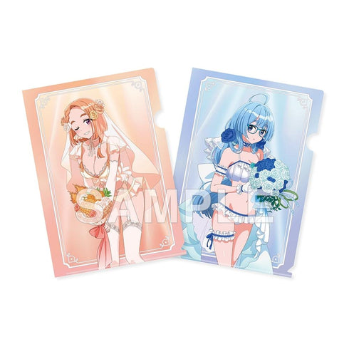 『紫雲寺家の子供たち』クリアファイルセット 万里&清葉 ウェディングビキニver.
