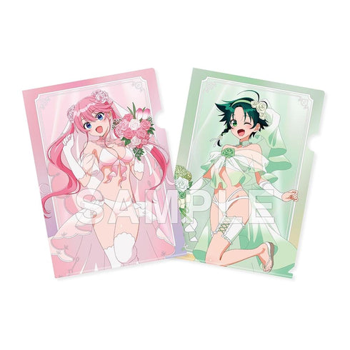 『紫雲寺家の子供たち』クリアファイルセット 謳華&南 ウェディングビキニver.