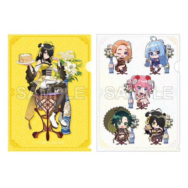 『紫雲寺家の子供たち』クリアファイルセット ことの&ミニキャラ集合 チャイナver.