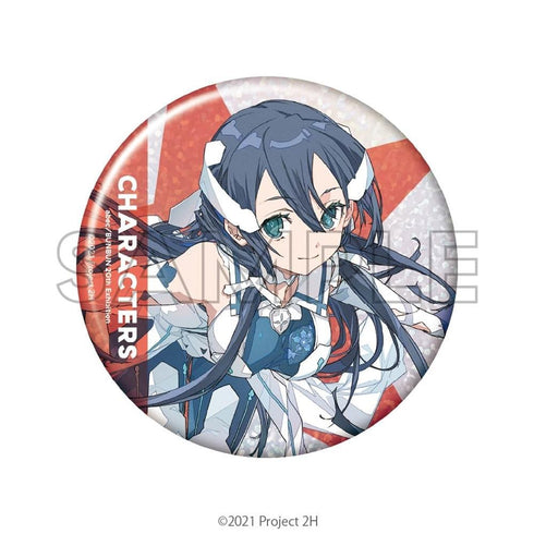 『abec/BUNBUN』20th Exhibition CHARACTERS BIGキラキラ缶バッジ 『結城友奈は勇者である』東郷美森