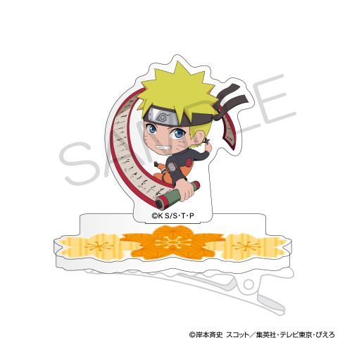 『NARUTO-ナルト- 疾風伝』NARUTO-ナルト- 疾風伝 にいてんごキャラのるヘアクリップ 桜ver. うずまきナルト