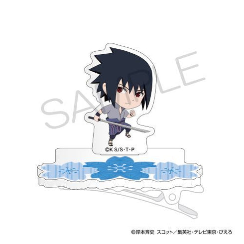 『NARUTO-ナルト- 疾風伝』NARUTO-ナルト- 疾風伝 にいてんごキャラのるヘアクリップ 桜ver. うちはサスケ