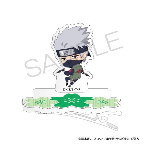 『NARUTO-ナルト- 疾風伝』NARUTO-ナルト- 疾風伝 にいてんごキャラのるヘアクリップ 桜ver. はたけカカシ