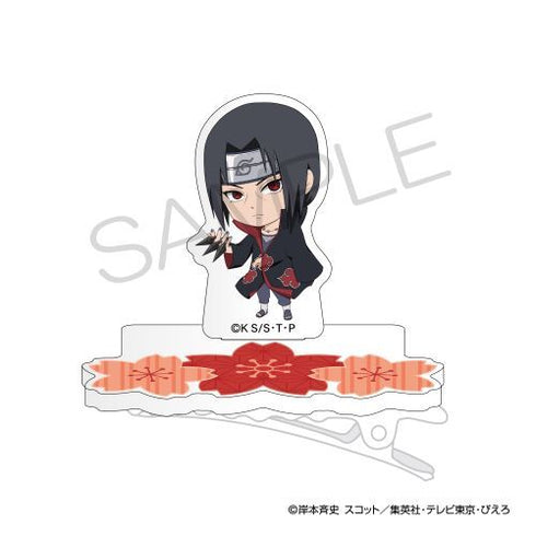 『NARUTO-ナルト- 疾風伝』NARUTO-ナルト- 疾風伝 にいてんごキャラのるヘアクリップ 桜ver. うちはイタチ