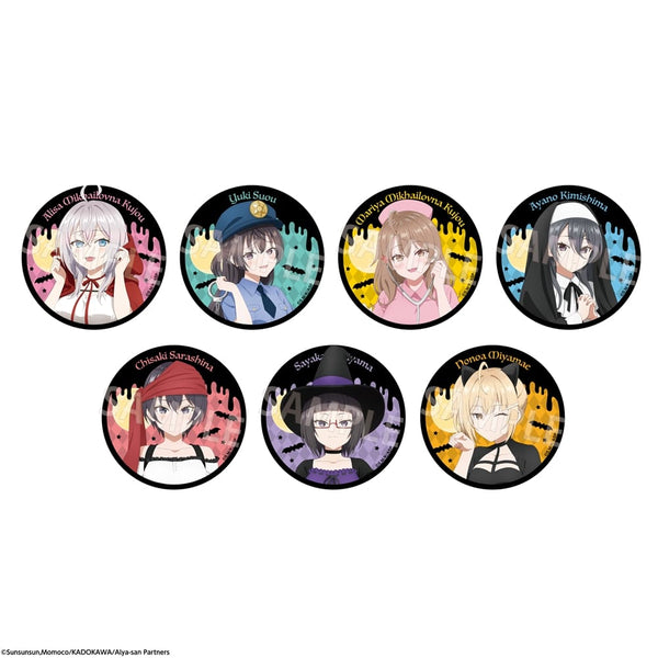 『時々ボソッとロシア語でデレる隣のアーリャさん』トレーディング缶バッジ ハロウィンver.【BOX】