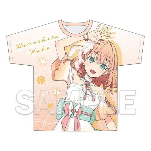 『ラブライブ!蓮ノ空女学院スクールアイドルクラブ』フルグラフィックTシャツ Ver.TRI TRI UNITY!!! 日野下 花帆