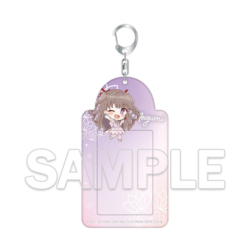 『ラブライブ!蓮ノ空女学院スクールアイドルクラブ』フォトカードキーホルダー Ver.AURORA FLOWER 藤島 慈